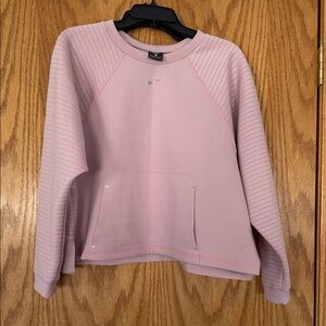 Nike Women's Light Pink Sweatshirt